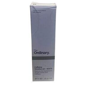 The Ordinary Caffeine Solution 5% + EGCG 30mL – Reduces Puffiness & Dark Circles